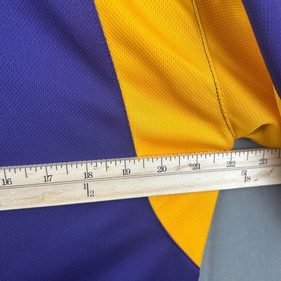 LSU Tigers NCAA By KA Inc T-Shirt Men's Size M Purple Short Sleeves Polyester - Picture 5 of 5